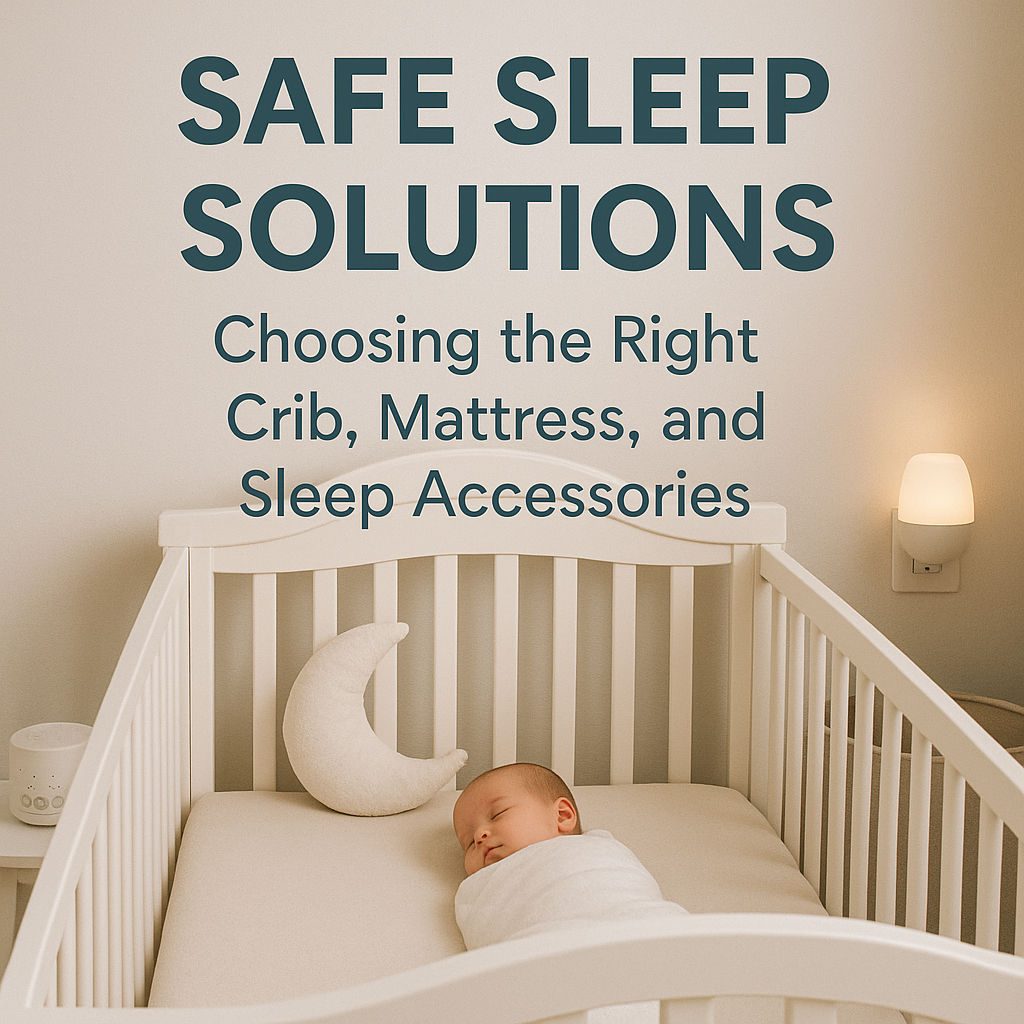 💤 Safe Sleep Solutions: Choosing the Right Crib, Mattress, and Sleep Accessories