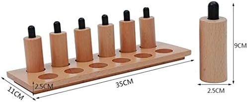 Adena Montessori Pressure Cylinders Elementary Montessori Materials for 3 Year Old