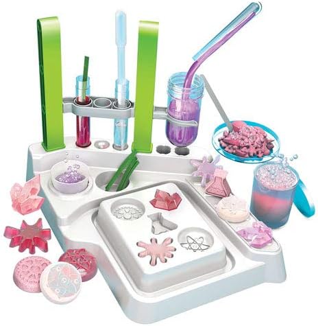Thames & Kosmos Ooze Labs Soap & Bath Bomb Lab Kit - 10 Cosmetology & Skin Care Experiments | Parents' Choice Award Winner