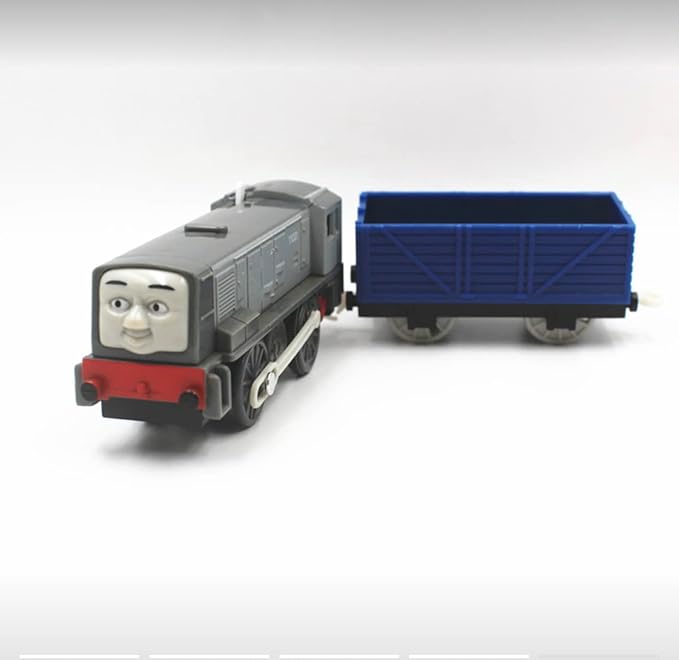 wltk Motorized Train Engine Toy Set, Battery-Powered Train’s Friend Toy Set ,Toddlers Train Toys for Age 3 4 5 6 7 16 Kids Boys Girls