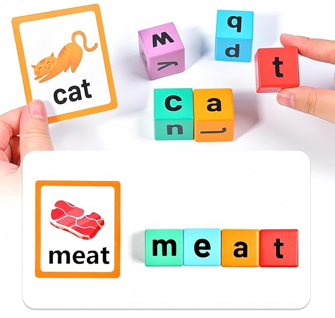Wooden Sand Writing Tray β Educational Sand Tray for 3 Year Old Kids with Cards, Blocks & Pen β Trace Letters, Numbers & Draw β Perfect Preschool & Classroom Gift.