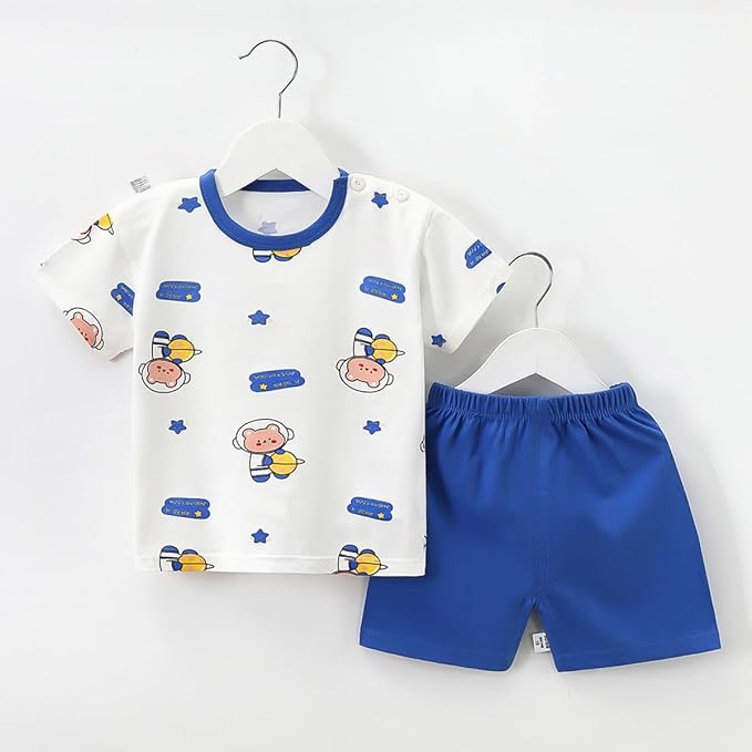 Toddler Baby Boy Clothes for 2t 3t Boys Cute Summer Short Sleeve T-Shirt Tops Shorts Clothes Sets Baby Boy Outfits