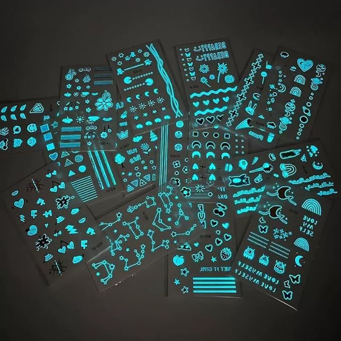 394 Pcs Glow in the Dark Party Supplies for 16 Kids Adults, Light Up Party Favors,150 Glow Sticks Bulk Party Pack (for Glow Glasses,Earring,Bunny Ear Headband,Bracelets, Necklaces), Glow Party Favors