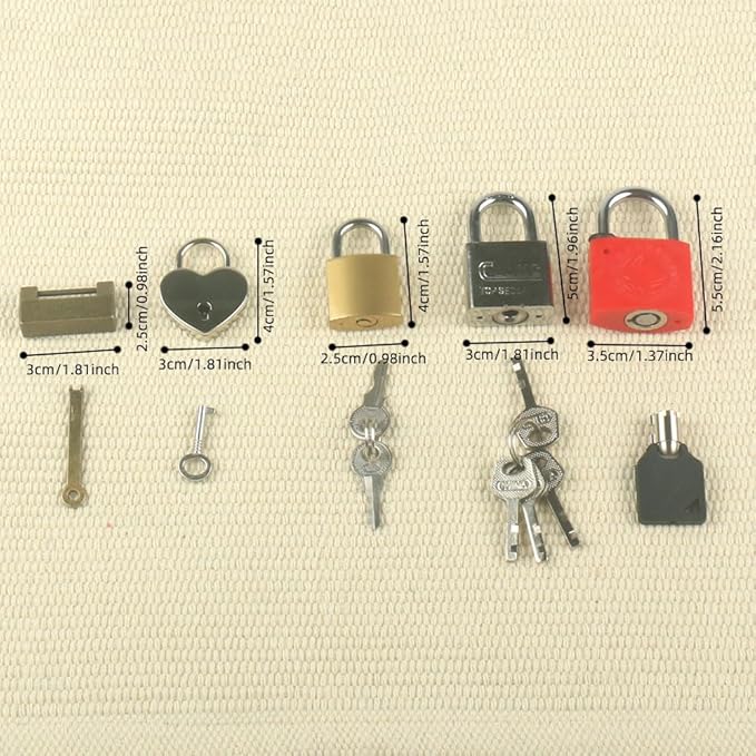 MEROCO Lock and Key with Wood Tray Set Fine Motor Skill Sorting Learning Toys Travel Games for Toddlers 3-5 Years