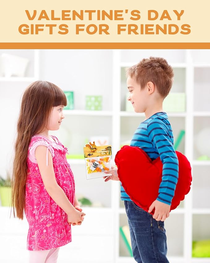 24 Pack Prefilled Valentines Day Gifts for Kids Classroom - Exchange Gifts & Fun Party Favors, Happy Valentine's Day Cards Included, Ideal for Boys & Girls School Classroom Prizes