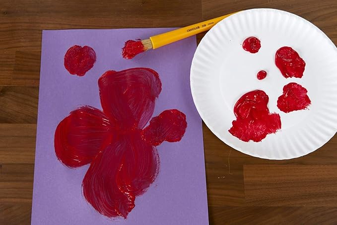 Crayola Washable Paint for Kids, Red Kids Paint, 16 Ounce Squeeze Bottle