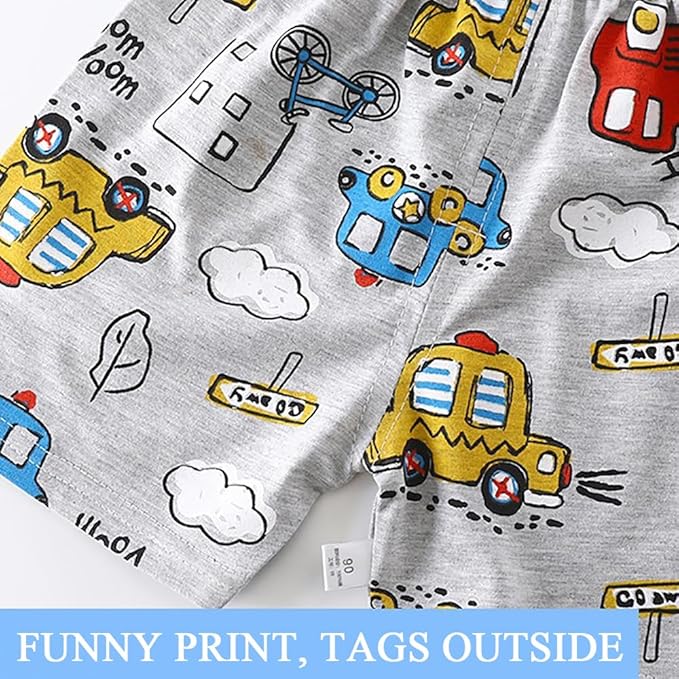 Toddler Baby Boy Clothes for 2t 3t Boys Cute Summer Short Sleeve T-Shirt Tops Shorts Clothes Sets Baby Boy Outfits