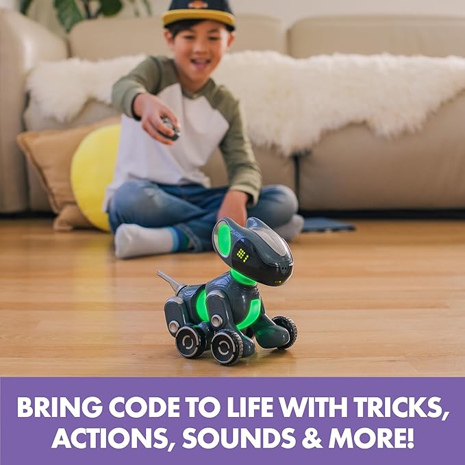 Educational Insights PYXEL A Coder’s Best Friend - Coding Robots for Kids with Blockly & Python Coding Languages