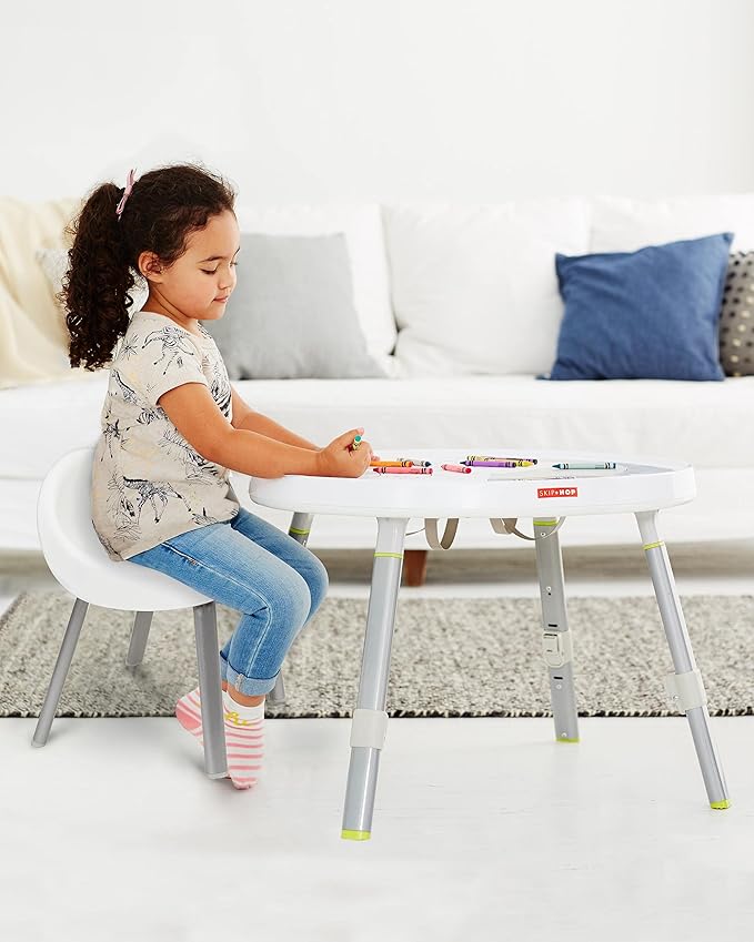 Skip Hop Toddler's Activity Chairs, Metal, White