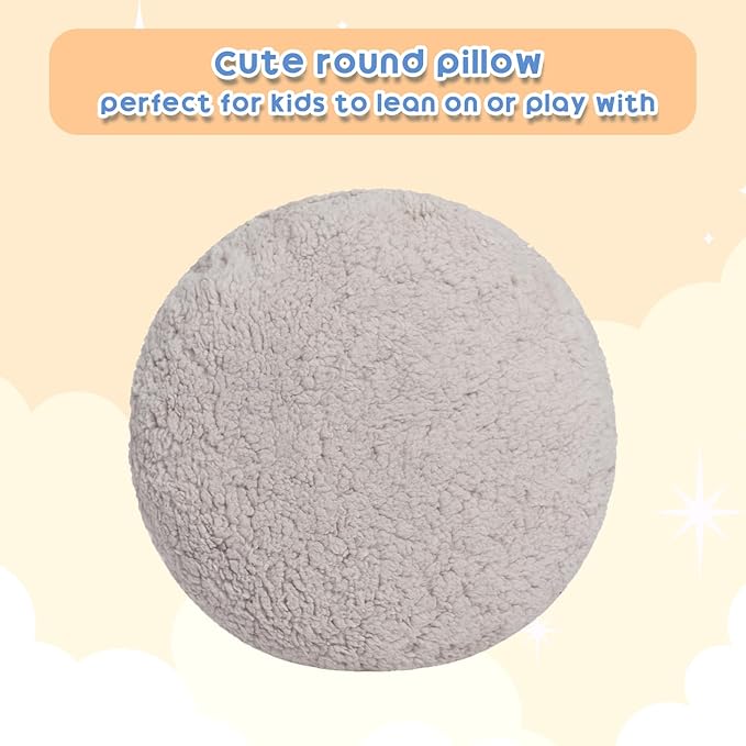 ALIMORDEN Snug-Arch Toddler Couch, Comfy Foam Baby Chair, Ergonomic Toddler Chair with a Snug Embrace Design for Boys and Girls, Light Grey