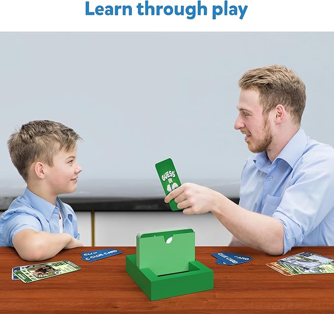 Skillmatics Card Game - Guess in 10 Dinosaurs, Perfect for Boys, Girls, Kids, and Families Who Love Toys, Travel Games, Gifts for Ages 8, 9, 10 & Up