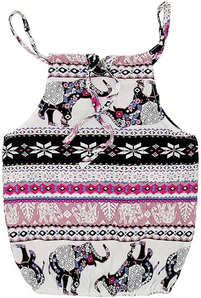 Baby Girls Boho Elephant Tops Harem Pants 2 Piece Outfits
