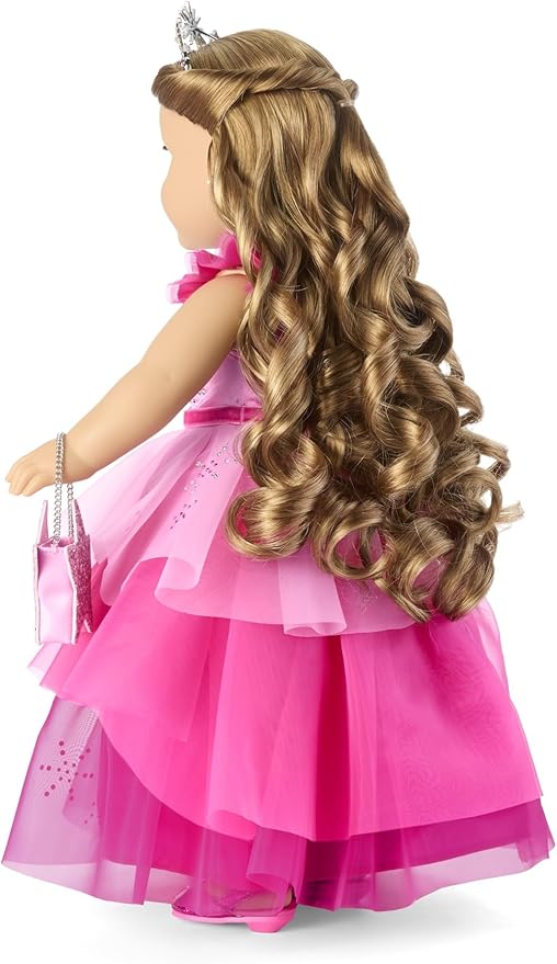 American Girl 2024 Pink Stardust Holiday Collector Doll with Swarovski Crystals – Blonde