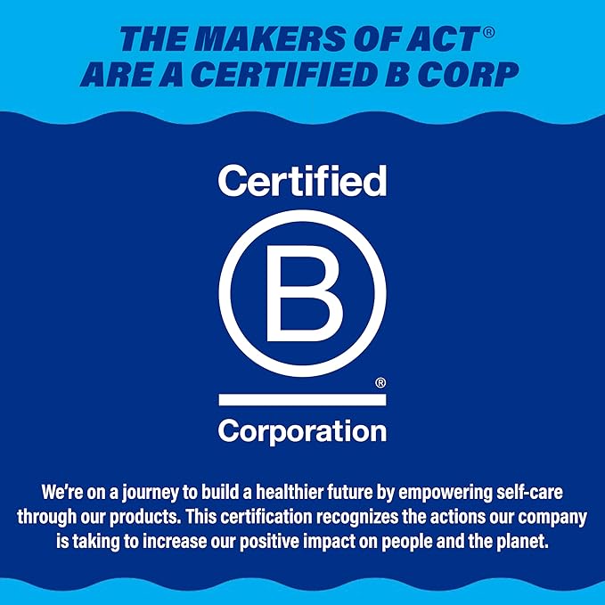 ACT Kids Anticavity Fluoride Mouthwash, Sugar & Alcohol Free Mouth Rinse Strengthens Teeth, Bubble Gum Blowout, 16.9 fl. oz.