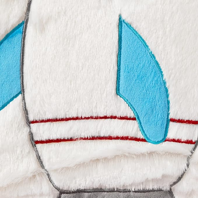 Amazon Basics Children's Plush Toddler Chair, Rocket, Multicolor