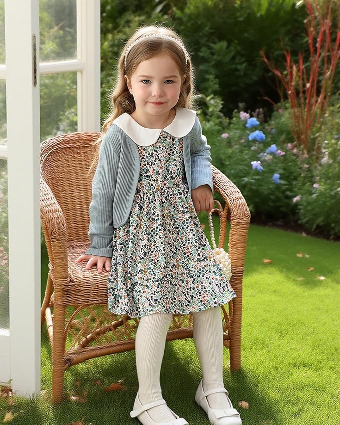 Mioglrie Toddler Baby Girl Dress Fall Winter Outfits Coat Baby Girls Dresses 6 9 12 18 24 Months 2t 3t Girl Clothes