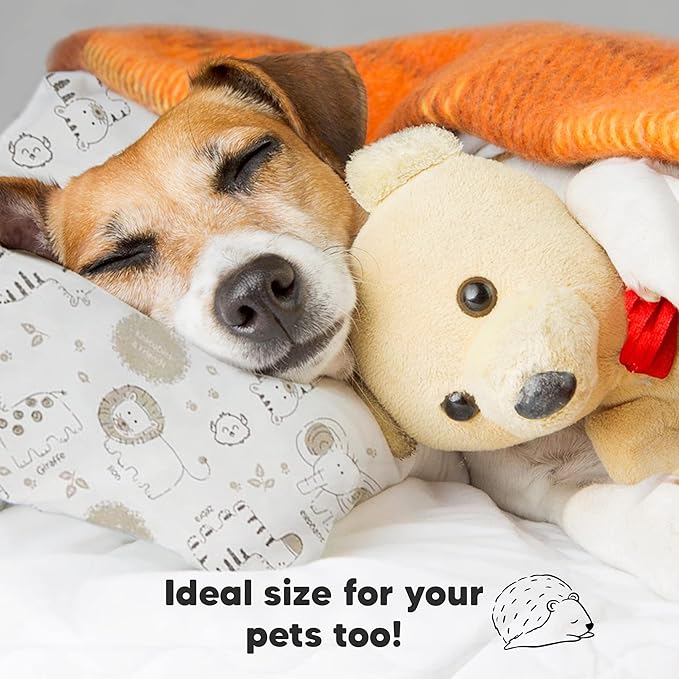 Toddler Pillow with Pillowcase - 13x18 My Little Dreamy Pillow, Organic Cotton Toddler Pillows for Sleeping, Kids Pillow,Travel Pillows,Mini Pillow,Nursery Pillow,Toddler Bed Pillow (KeaSafari)