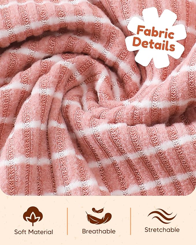 SUNNY PIGGY Newborn Baby Girl Clothes Infant Girls Outfits Ruffle Long Sleeve Romper Pants Set with Headband