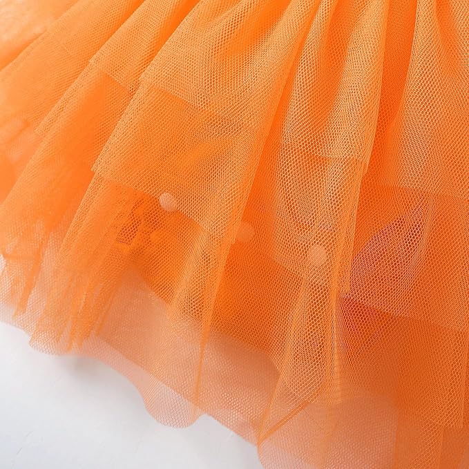 Baby Girl Ruffle Sleeve Romper Dress Outfit Newborn Princess Tulle Dresses Infant Jumpsuit Tutu Skirt Set Clothes