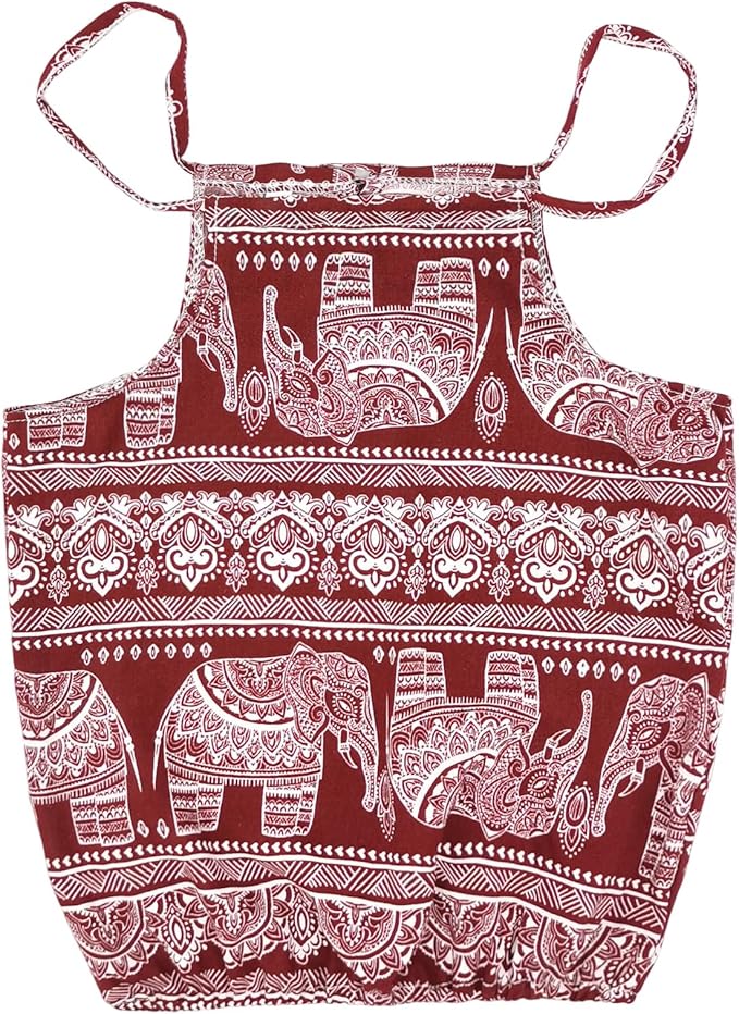 Baby Girls Boho Elephant Tops Harem Pants 2 Piece Outfits