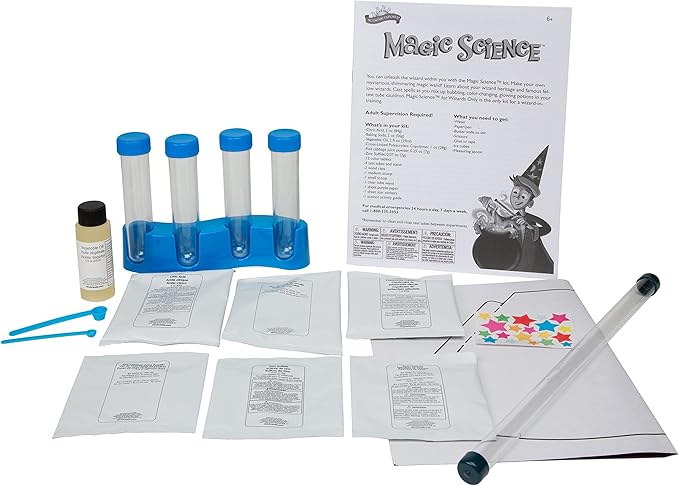 ALEX Toys Explorer Magic Science for Wizards Only Kids Science Kit, For Children Who Love to Experiment, Allows Children to Use Imagination and Creativity, For Ages 6 and up