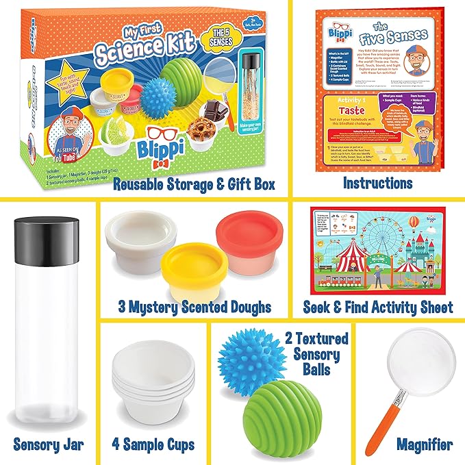 Creative Kids Blippi Science Kit- Sensory Lab