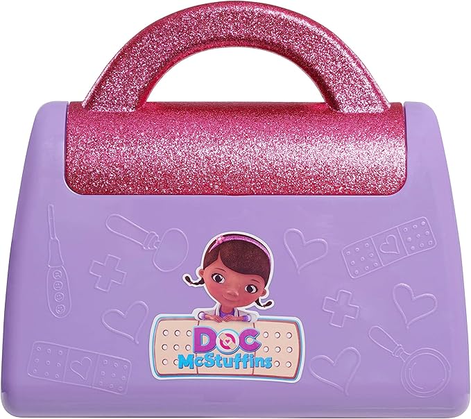 Disney Junior Doc McStuffins Doctor's Bag and Accessories, Dress Up and Pretend Play, Kids Toys for Ages 3 Up, Amazon Exclusive by Just Play