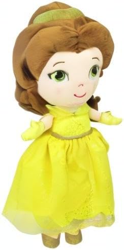 KIDS PREFERRED Disney Baby - Belle 12" Plush Doll with Musical Sounds - Beauty & The Beast Collectable Stuffed Animal for Babies, Toddlers and Kids
