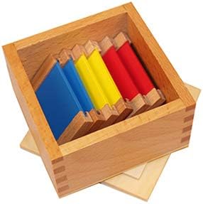 Adena Montessori Color Tablets(1st Box) Materials Color Recognition and Sorting Toys Early Childhood Cognitive Development Toys
