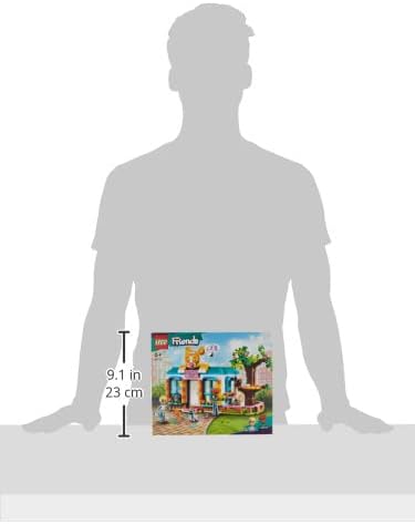 41742 Friends Cat Hotel A Toy Brick Building Set Perfect for Cat Lovers Featuring A Cat Themed Building and 3 Cat Characters 6+ 445 Pieces