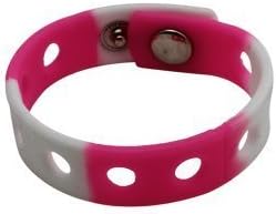 9 Colors 7 Inch Wristbands Silicone Bracelets for Party Gifts and Shoe Charms