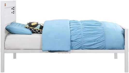 Acme Cargo Full Panel Kids Bed in White