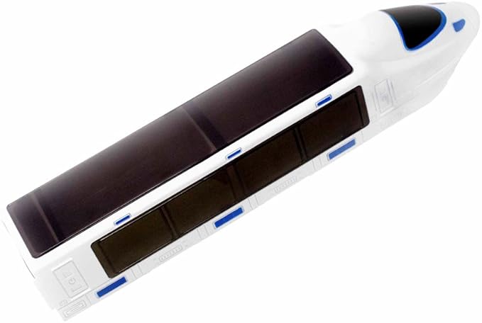 WEofferwhatYOUwant Electric Train Toy with Beautiful 3D Lightning - Monorail Train Set Battery Powered with Bullet Train Music and Bump and Go Action for Kids Ages 3 Years+