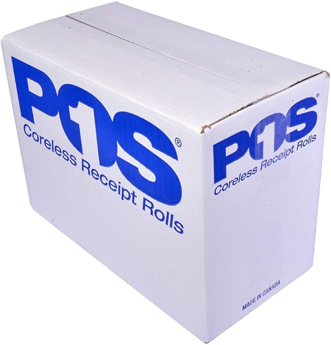 3 1/8 x 75 feet x 96 rolls CORELESS BPA Free Thermal Paper Rolls for Mobilink P80 and Star SM-T300 SM-L300 Mobile Thermal Receipt Printers. 38mm diameter