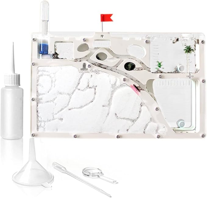 Ant Farming Castle, Habitat Science Learning Kit, Farms for Live Ants, Colony Educational Toy Kit Kids