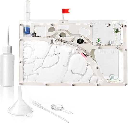 Ant Farming Castle, Habitat Science Learning Kit, Farms for Live Ants, Colony Educational Toy Kit Kids