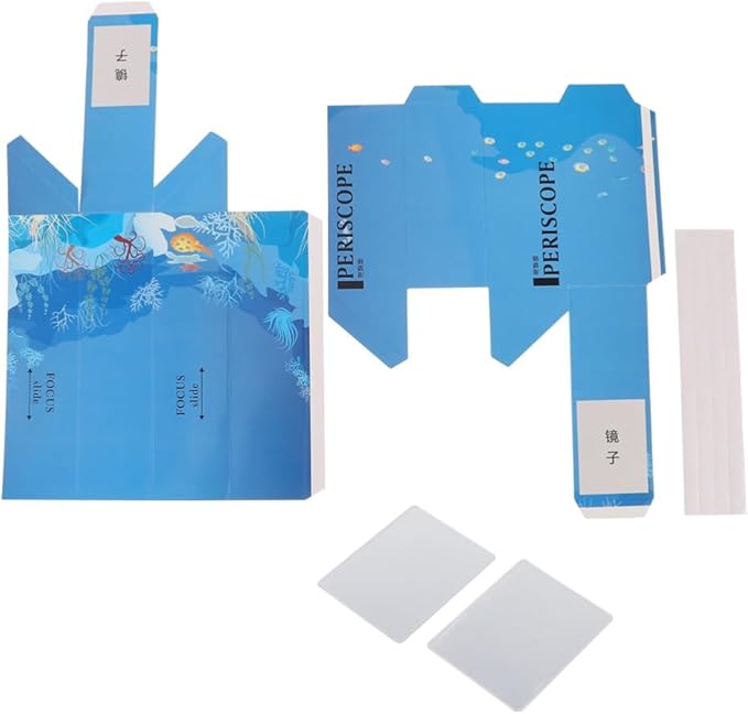 3Pcs Creative Homemade Periscope Durable Light Reflection Toy DIY Periscope Toy for Outdooor