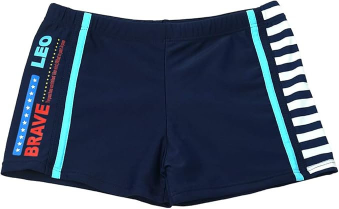Aivtalk Kids Boys Swimming Trunks Swim Boxer Shorts Underpants Stripe