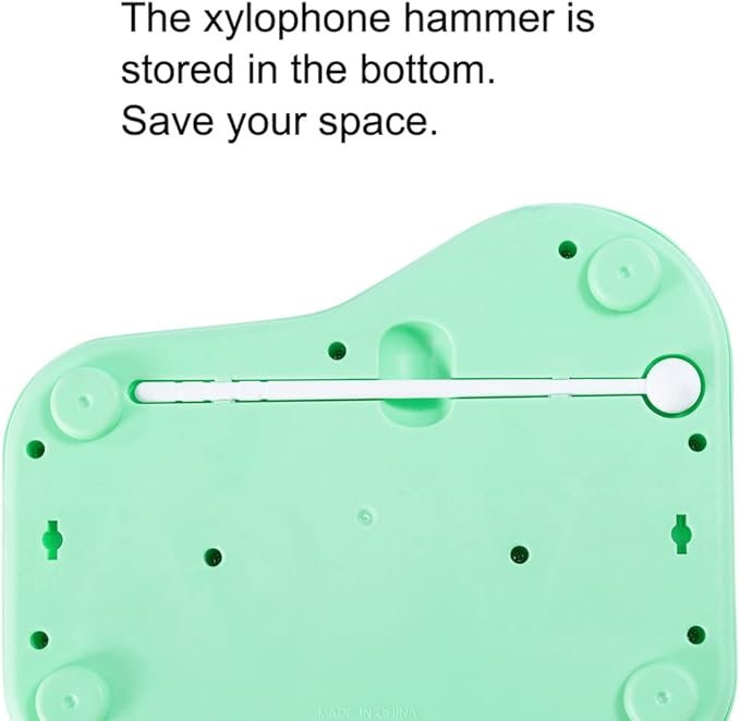 2 in 1 Baby Piano Xylophone for Toddlers 1-3 Years Old, 8 Multicolored Key Keyboard Baby Xylophone Piano, Preschool Educational Musical Learning Instruments Toy for Baby Kids Girls Boys