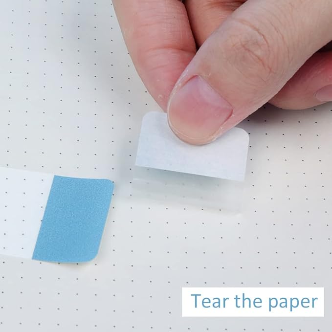 240 Pcs Sticky Index Tabs, Colored Book Sticky Tabs for Notebooks, Repositionable Page Tabs for Notebooks File Classification,12 Colors (1 Inch)