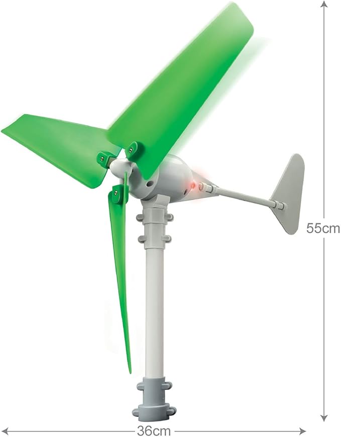 4M Wind Turbine Science Kit, Green Science Small