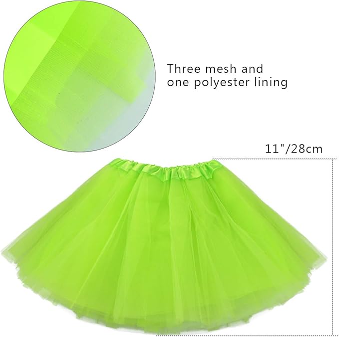Kids 6 in 1 Costume Accessories 1970s 1980s Fancy Outfits and Dress for Cosplay Party Theme Party for Girl