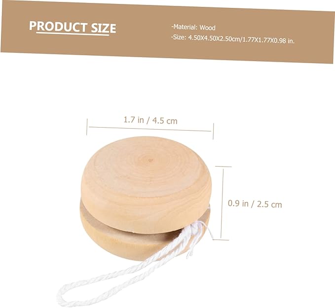 30 pcs Control Responsive Beginners Art Bearing Prizes Blank Xmas Boys and Favors Funny Children Birthday Stuffers Wood Wooden Craft Hand Party Bag Adults Unfinished