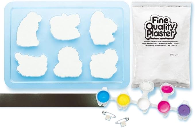 4M 404753 Mould & Paint-Zoo Animal, Multi