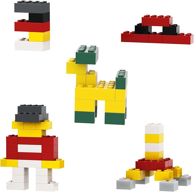 300 Pcs Classic Building Bricks, Green Bulk Bricks,Compatible with Lego and Major Brands Parts and Pieces, Creative Building Block Toys for Boys Girls Ages 6 7 8 9 10 Year Old