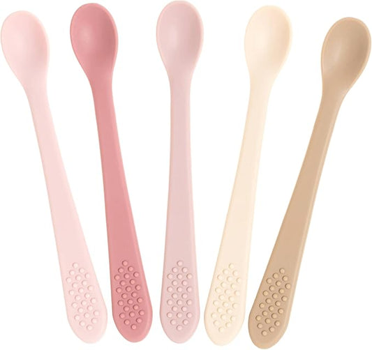 Baby Spoons - Infant Spoons First Stage-First Stage Baby Feeding Spoon Set Gum Friendly - BPA Free