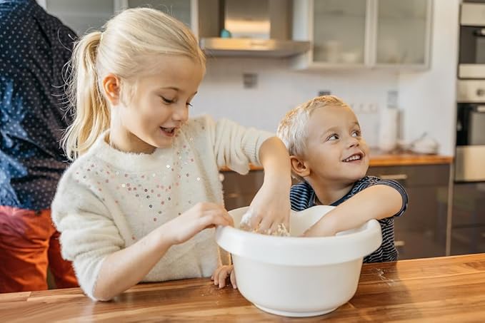 Kids Cooking & Baking Set Real Cooking Utensils Guide - Complete Cooking Supplies for The Junior Chef - Kids Baking Tools for Girls & Boys - Real Kitchen Accessories Kit for The Curious Child