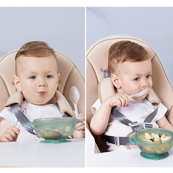 18Pcs Plastic Toddler Utensils Set Kids Spoons Forks Knife Colored Baby Flatware Set Silverware Set Reusable Plastic Utensils BPA Free Dishwasher Safe Plastic Cutlery