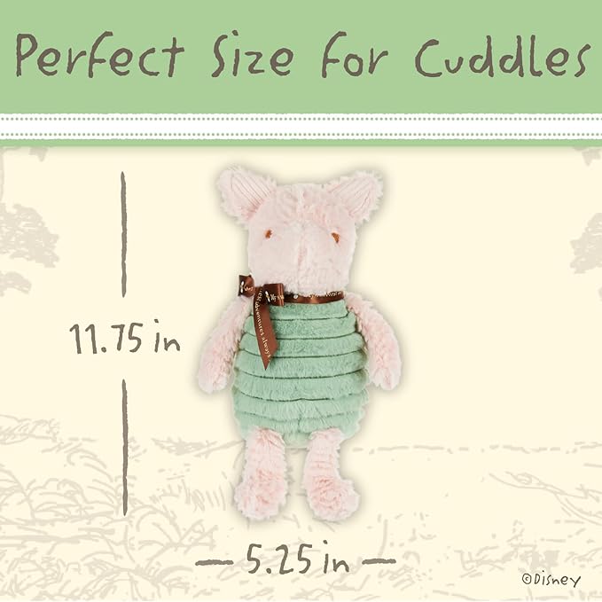 KIDS PREFERRED Baby Classic Winnie the Pooh and Friends Stuffed Animal, Piglet, 9 inch (Pack of 1)