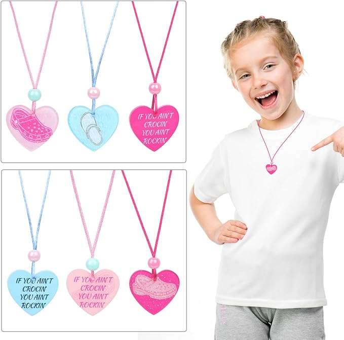 74PCS Shoe Charms Theme Party Favors, Shoe Keychain Charms Bracelets for Kids Silicone Wristbands